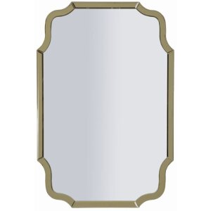 Mauro Ferretti Specchio da parete Istanbul 60x1x90 cm oro