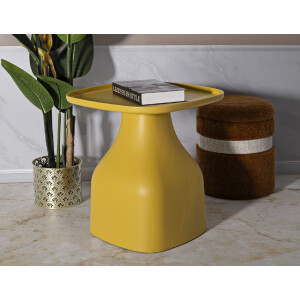 Mauro Ferretti Tavolino Gea 48x48x50 cm giallo