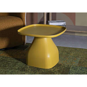 Mauro Ferretti Tavolino Gea 48x48x38 cm giallo