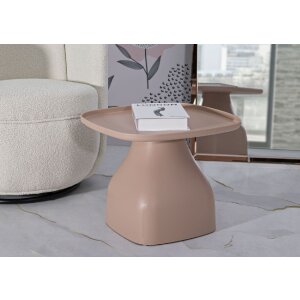 Tavolino laterale Mauro Ferretti Gea 48x48x38 cm rosa