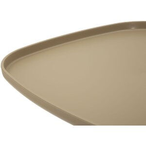Tavolino Laterale Mauro Ferretti Gea 48x48x50 cm grigio