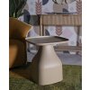Tavolino Laterale Mauro Ferretti Gea 48x48x50 cm grigio