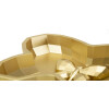 Ciotola Butterfly 20,5x17,5x3 cm dorata a forma di farfalla