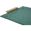 Grent Vassoio 34x19,5x3 cm Verde Oro Decorativo non alimentare