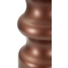 Rosenthal Lampada da tavolo in vetro marrone oro Ø40.5x69.5cm