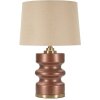 Rosenthal Lampada da tavolo in vetro marrone oro Ø36.5x56.5cm