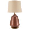 Rosenthal Lampada da tavolo vetro marrone oro Ø35.5x65cm