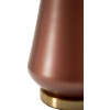 Rosenthal Lampada da tavolo vetro marrone oro Ø35.5x65cm