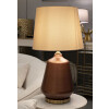 Rosenthal Lampada da tavolo vetro marrone oro Ø35.5x65cm