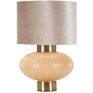 Perly Lampada da tavolo Ø33x49 cm vetro ferro...