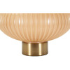 Perly Lampada da tavolo Ø33x49 cm vetro ferro stoffa madreperla oro E27 max 40W