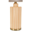Mauro Ferretti Lampada da tavolo Perly Ø40,5x69,5cm vetro oro E27 40W