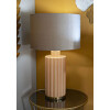 Mauro Ferretti Lampada da tavolo Perly Ø40,5x69,5cm vetro oro E27 40W