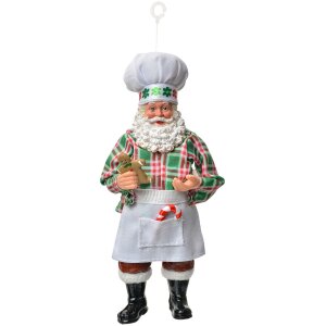 Clayre & Eef Babbo Natale decorazione sospensione...
