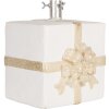Clayre & Eef 6MG0116 Porta albero regalo Bianco Oro 26x24x33cm