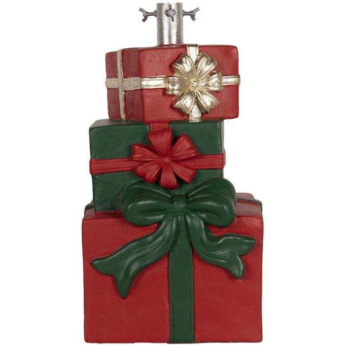 Clayre & Eef 6MG0117 Sostegno albero Natale Scatola Regalo 28x26x48 cm
