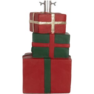 Clayre & Eef 6MG0117 Sostegno albero Natale Scatola Regalo 28x26x48 cm