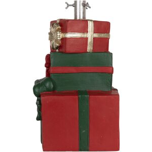 Clayre & Eef 6MG0117 Sostegno albero Natale Scatola Regalo 28x26x48 cm