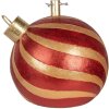 Clayre & Eef 6MG0152 Supporto albero rosso e oro 43x40x41 cm