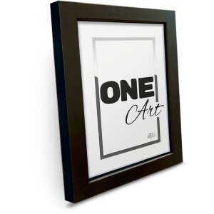 Cornice per foto FramesFactory Hekla 15x21 cm nero