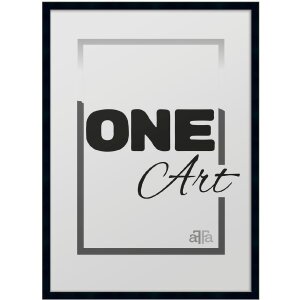 Cornice per foto FramesFactory Hekla 50x70 cm nera RMDF...