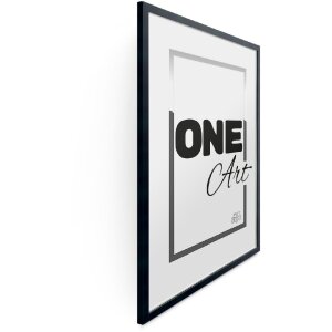 Cornice per foto FramesFactory Hekla 70x100 cm Nero