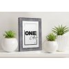 Cornice per foto FramesFactory Hekla 10x15 cm beton