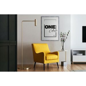 Cornice per foto FramesFactory Hekla 70x100 cm cemento RMDF HEKLA/06 70x100