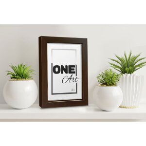 Cornice per foto FramesFactory Hekla 10x15 cm Wenge