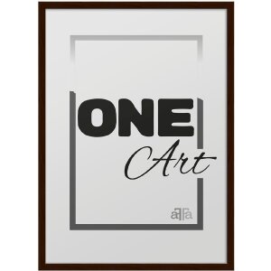 Cornice per foto FramesFactory Hekla 42x59,4 cm wenge MDF