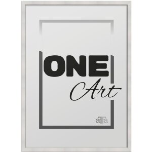 Cornice per foto FramesFactory Hekla 42x59,4 cm bianca...