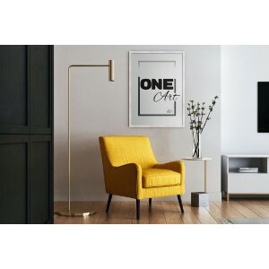 Cornice per foto FramesFactory Hekla 50x70 cm bianco MDF Vetro acrilico