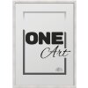 Cornice per foto FramesFactory Hekla 50x70 cm bianco MDF Vetro acrilico