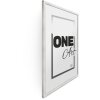 Cornice per foto FramesFactory Hekla 50x70 cm bianco MDF Vetro acrilico
