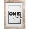 Cornice per foto FramesFactory Hekla 13x18 cm Vintage White Wash