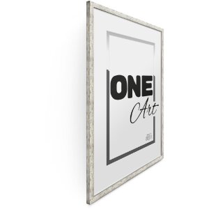 FramesFactory Cornice per foto Hekla 40x60 cm Vintage White Wash RMDF HEKLA/BS 40x60