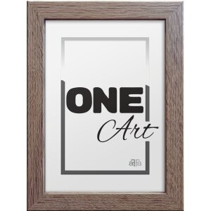 Cornice per foto FramesFactory Hekla 18x24 cm Smoke Oak...