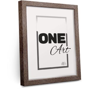 Cornice per foto FramesFactory Hekla 21x29,7 cm Smoke Oak RMDF HEKLA/DS