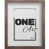 Cornice per foto FramesFactory Hekla 21x29,7 cm Smoke Oak RMDF HEKLA/DS