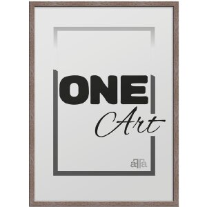 Cornice per foto FramesFactory Hekla 42x59,4 cm Smoke Oak