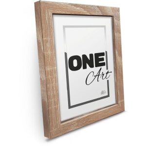 Cornice per foto FramesFactory Hekla 13x18 cm Sandwashed Oak RMDF HEKLA/JB 13x18