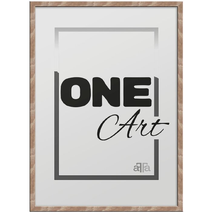 Cornice per foto FramesFactory Hekla 42x59,4 cm Sandwashed Oak