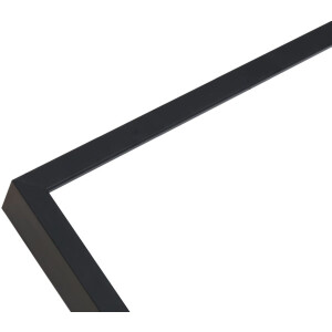 Deknudt Cornice in alluminio S029S2 nero opaco 10x15 a 30x40 cm