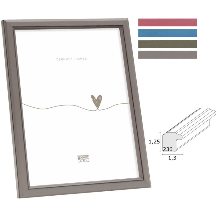 Deknudt S236F Cornice in legno 4 colori 10x15 cm a 20x30 cm
