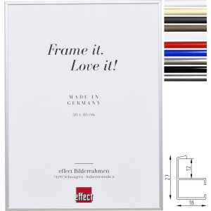 Effect Cornice Quadro Specchio Argento Oro Nero 18x24 cm...