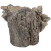 Vaso da fiori Clayre & Eef 6TE0577M Marrone Beige 24x18x18 cm effetto pietra