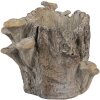 Vaso da fiori Clayre & Eef 6TE0577S Marrone Beige 19x17x16 cm Aspetto pietra naturale