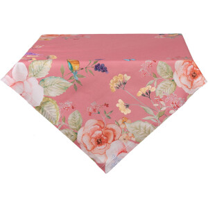Tovaglia Clayre & Eef Rosé 100x100 cm Cotone...