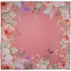 Tovaglia Clayre & Eef Rosé 100x100 cm Cotone Design Floreale