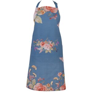Clayre & Eef FFA41BL Grembiule 70x85 cm Blu con...